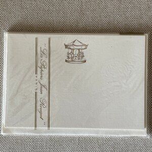 Stationary Invitations Set of 50 Cards and Envelopes